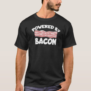 T-shirt Alimenté par Bacon Barnyard Harvest Farming Grange