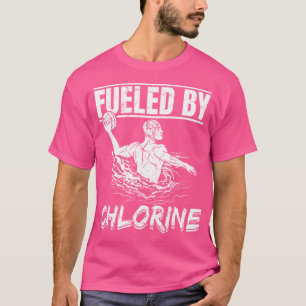 T-shirt Alimenté Par Chlorine - Drôle Polo D'Eau