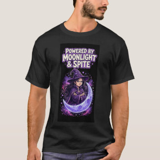 T-shirt Alimenté par Clair de Lune et Rancœur