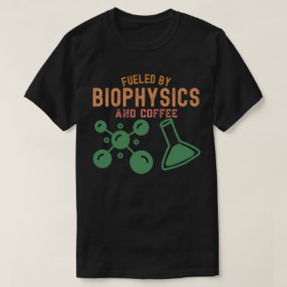 T-shirt Alimenté Par La Biophysique Et Le Café