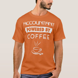 T-shirt Alimenté par le café