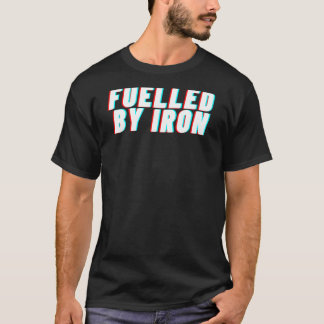 T-shirt Alimenté par le fer u2013 BACKPRINT