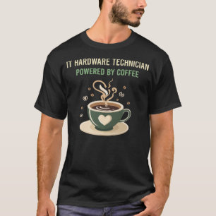 T-shirt Alimenté Par Le Technicien Matériel Informatique C