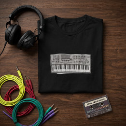 T-shirt Alimenté par Oscillateurs – Synthétiseur à Ondes N