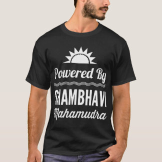 T-shirt Alimenté par Shambhavi Mahamudra Cadeau Premium