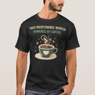 T-shirt Alimenté Par Un Travailleur De Maintenance De Coff