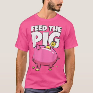 T-shirt Alimenter La Banque De Chiens De Pêche