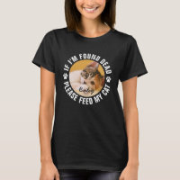 Alimenter Mon Chat Funny Humour foncé