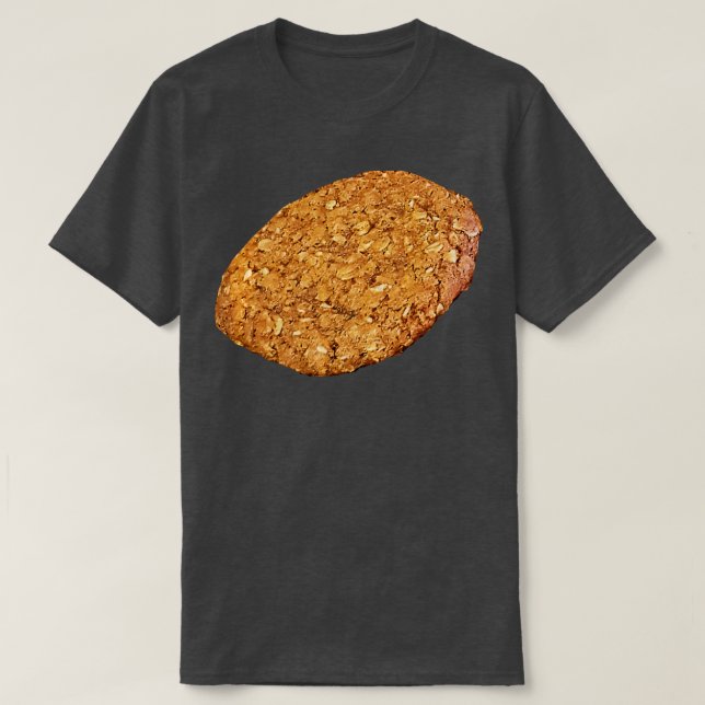 T-shirt Aliments sucrés Anzac avoine biscuit (Design devant)