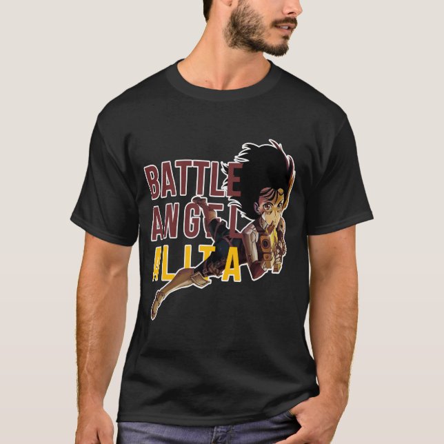 T-SHIRT ALITA BATAILLE ANGEL 2 (Devant)