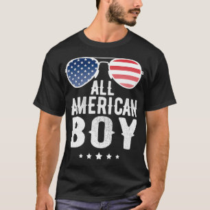 T-shirt All American Boy 4 juillet US Patriotic Pride
