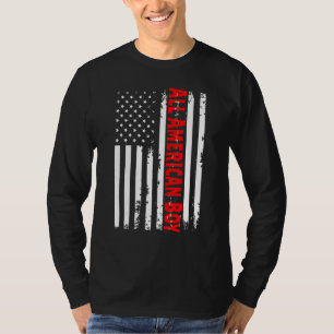 T-shirt All American Boy 4 juillet Vintage American Usa