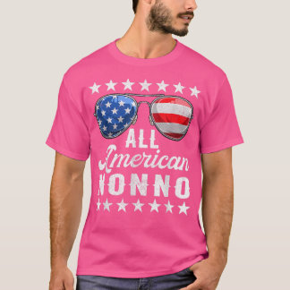 T-shirt All American Nonno Shirt, 4th Of July Matching Out