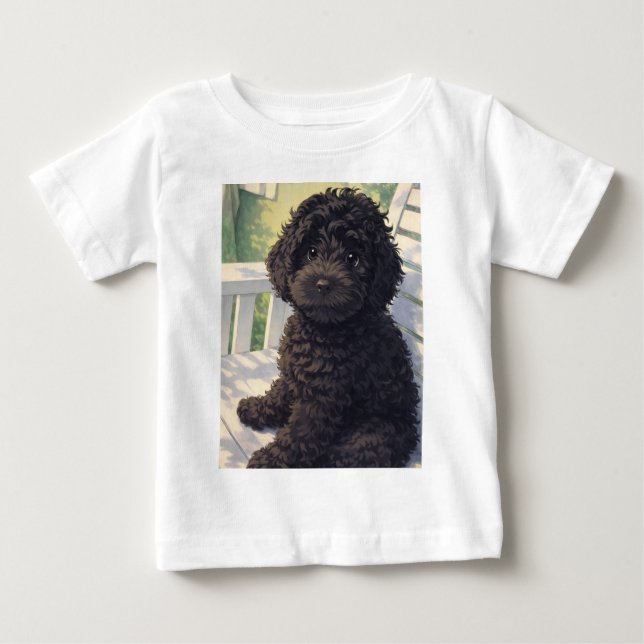 T-Shirt All Sizes Cute Puppy (Devant)