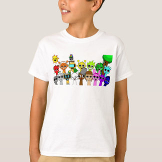 T-shirt All Sprunki Fun Simon Oren Funbot Pinki Wenda 