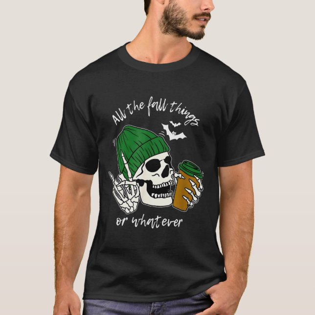 T-shirt All The Fall Things Or Whatever, Western Autumn Vi (Devant)