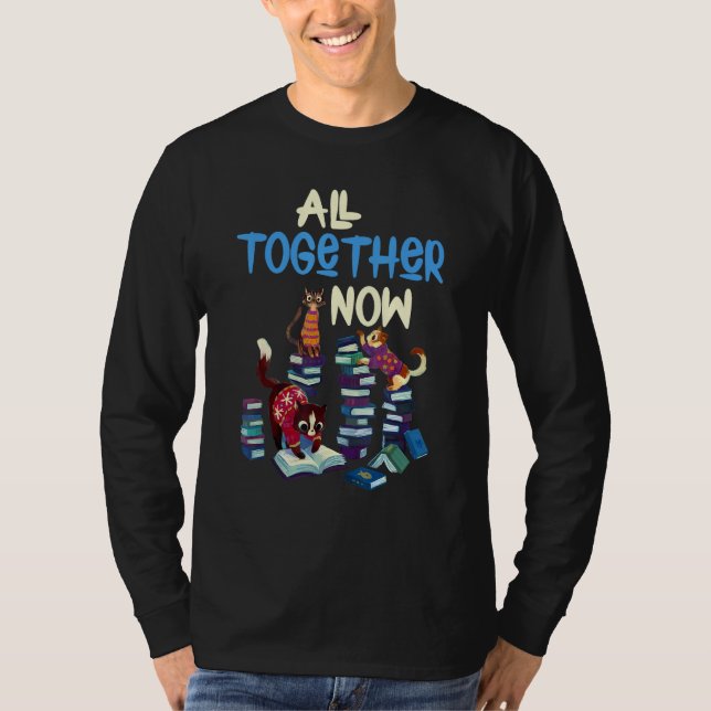 T-shirt All Together Now Summer Reading Program 2023 Book  (Devant)