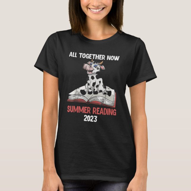 T-shirt All Together Now Summer Reading Program 2023 Book  (Devant)