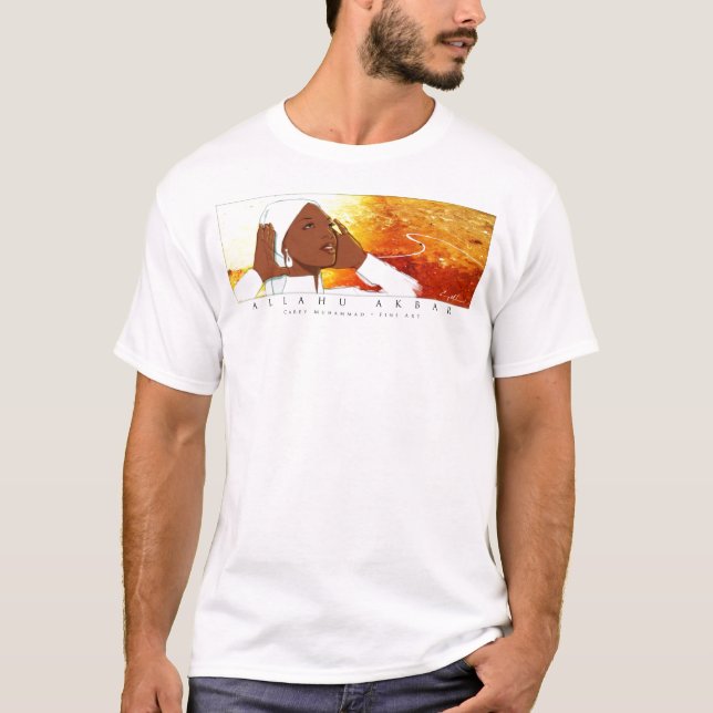 T-SHIRT ALLAHU AKBAR (Devant)