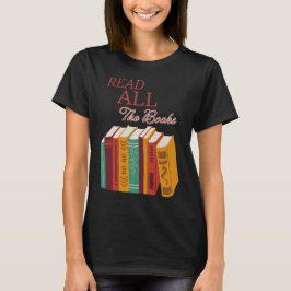 T-Shirt Alle Bücher lesen