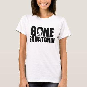 T-shirt Allé Squatchin-Blanc