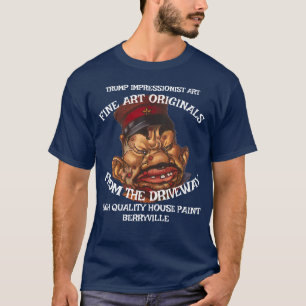 T-shirt Allée d'art Trump House Paint Originals