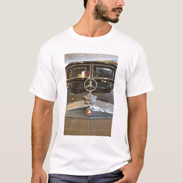T-shirt Allemagne, Baden-Wurttemberg, Stuttgart. Mercedes (Devant)