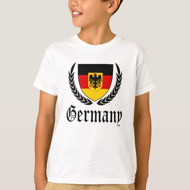 T-shirt Allemagne Crest (Devant)