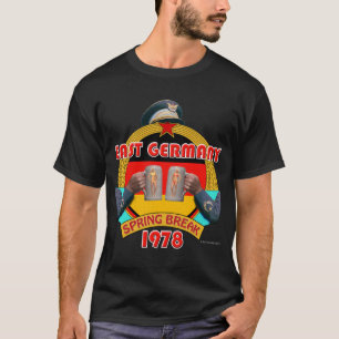 T-shirt Allemagne de l'Est Printemps 1978 (sombre)