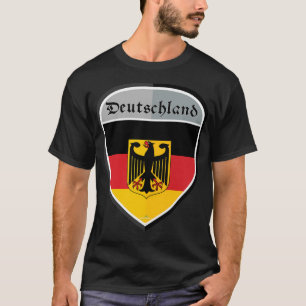T-shirt Allemagne Deutschland Allemagne Deutsch Shield Dra