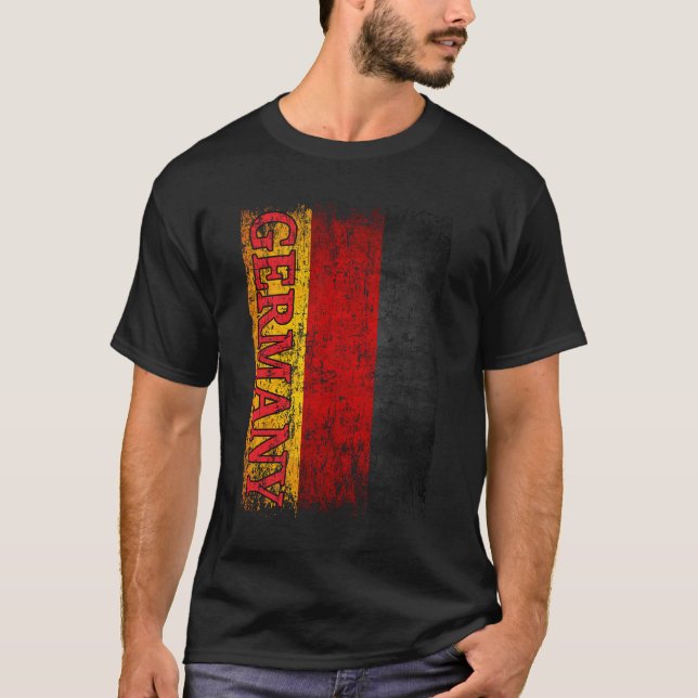 T-shirt Allemagne Drapeau Cadeaux Hommes Enfants Allemagne (Devant)