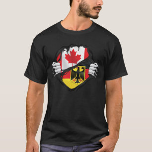 T-shirt Allemagne Drapeau des racines arrachées aux mains 