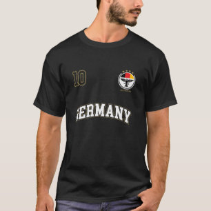 T-shirt Allemagne Équipe de football-chemise 10 Allemagne 