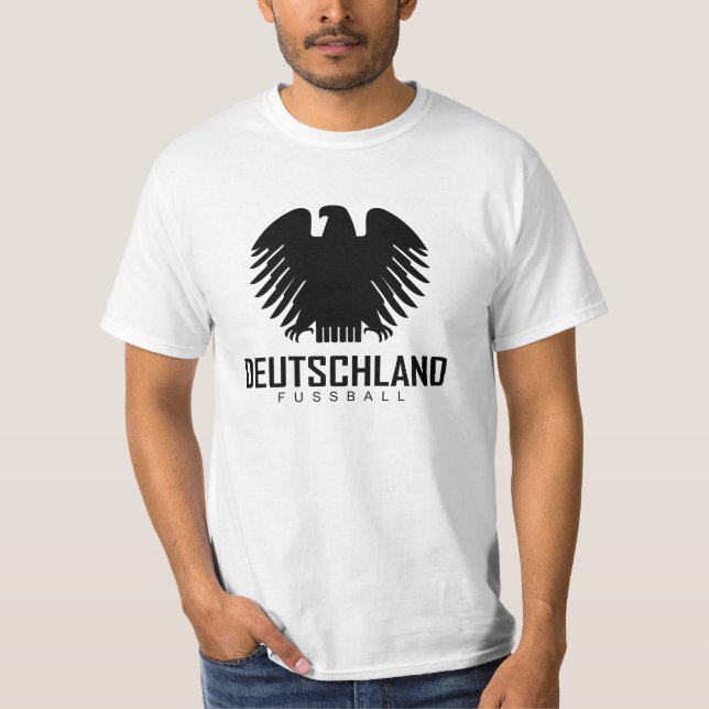T-shirt Allemagne Soccer - Deutschland Fussball - WM2014 (Devant)