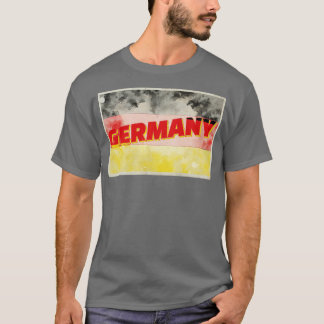 T-shirt Allemagne style Vintage rétro souvenir