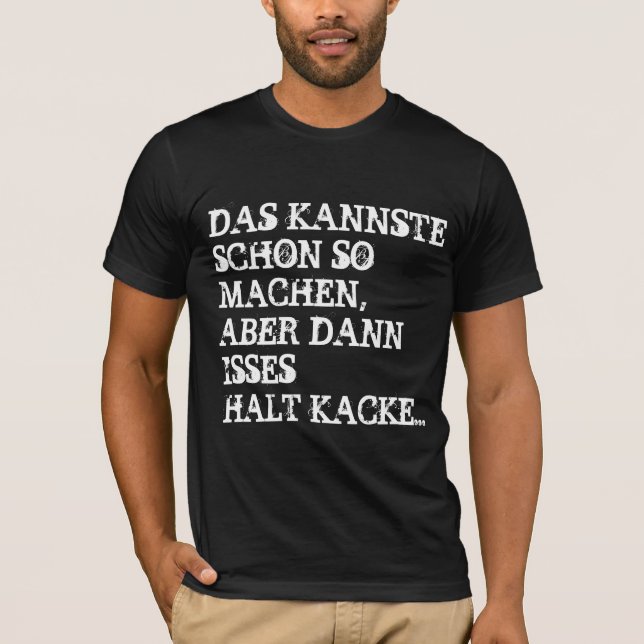 T-shirt Allemand (Devant)