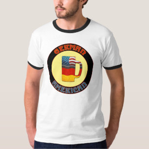 T-Shirt allemand américain de la bière Stein