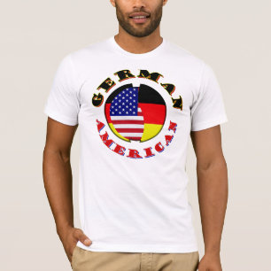 T-shirt Allemand Amérique