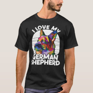 T-shirt Allemand Berger Chien Propriétaire de animal de co