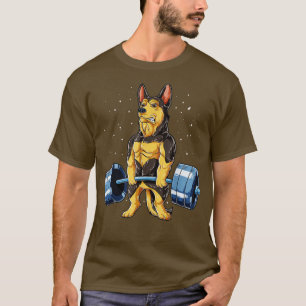 T-shirt Allemand Berger Poids Fitness