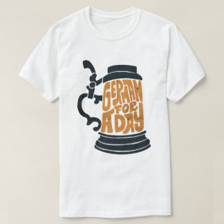 T-shirt Allemand Distorti Pour Une Journée Oktoberfest Fes
