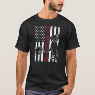 T-shirt Allemand Pointeur à courte distance Papa Vêtemen
