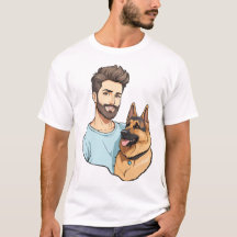 T-shirt allemand Shepherd Lover
