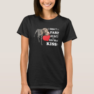 T-shirt Allemand Shorthair Pointer Je N'Ai Pas Fart Joke V