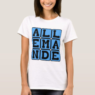 T-shirt Allemande, Danse Baroque