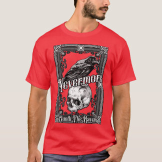 T-shirt Allen Poe Le Corbeau Jamais plus