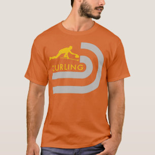 T-shirt Aller À La Maison Curling 2