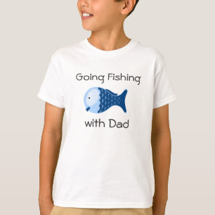 T-shirt Aller à la pêche avec papa Toddlers Chemise