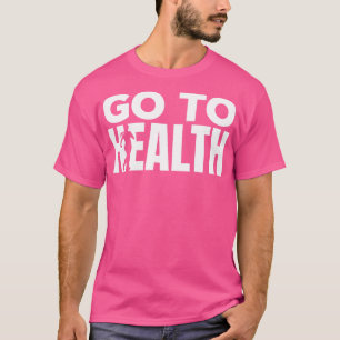 T-shirt Aller À La Santé Running Jogging Lover