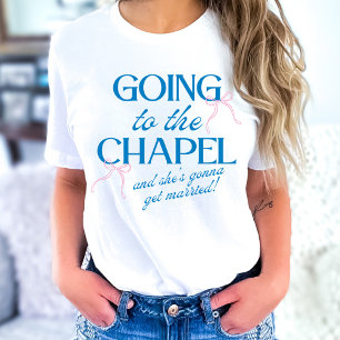 T-shirt Aller au groupe de mariage de la chapelle